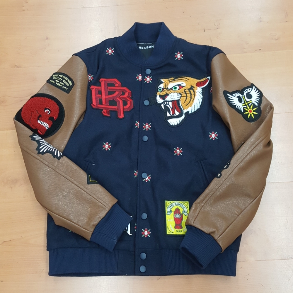 NEW Reason varsity jacket